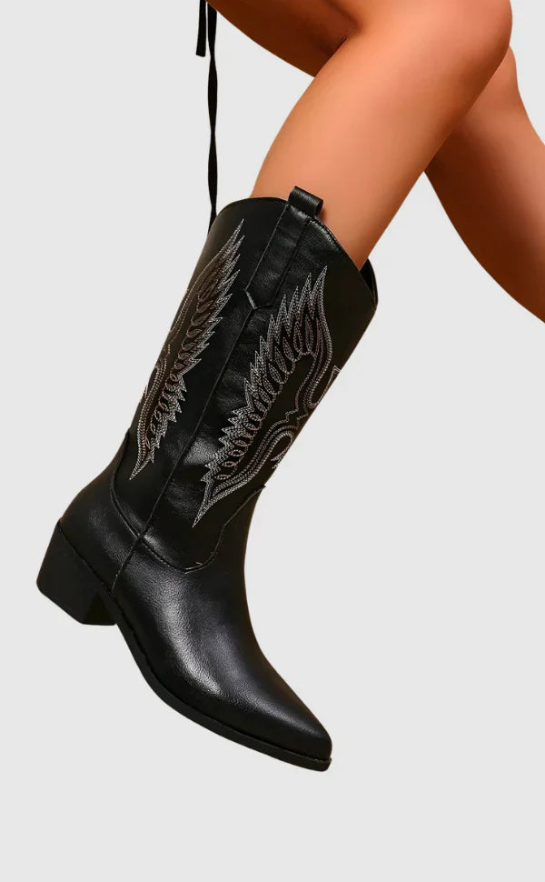 Romy wild west high cowboy boots – women