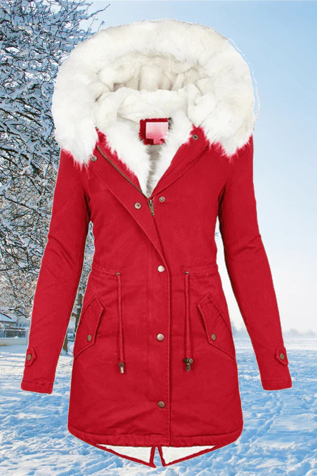 Birgit - long and warmly lined winter coat