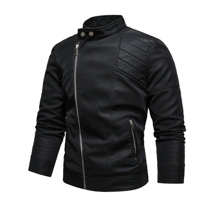 The Duncan Faux-Leather Biker Jacket - Multiple Colors