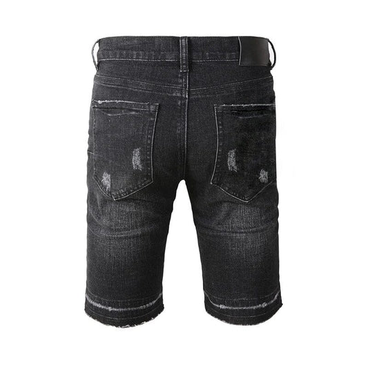 The Windsor Distressed Denim Shorts