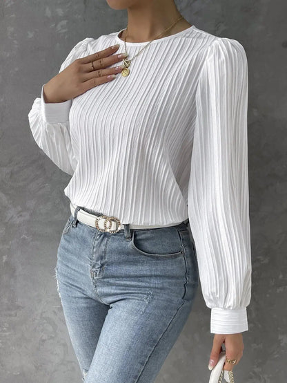 Zendoo timelessly elegant blouse – classic feminine cut