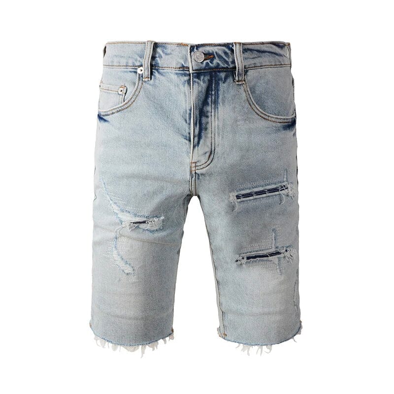 The Ryder Distressed Denim Shorts