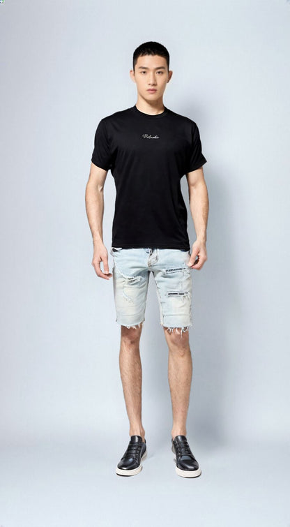 The Ryder Distressed Denim Shorts