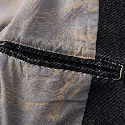 Diego casual denim blazer – men