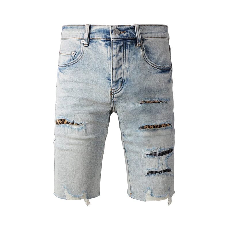 The Solstice Distressed Denim Shorts