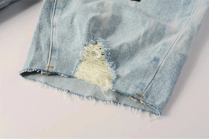 The Winslow Distressed Denim Shorts