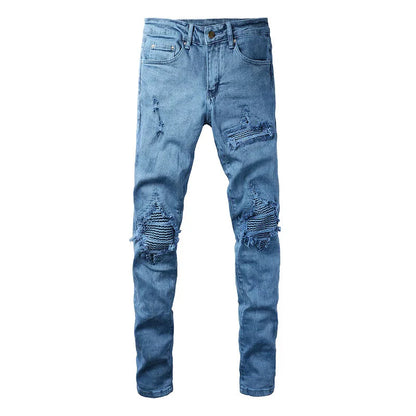 The Elysium Biker Distressed Jeans