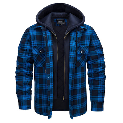 The Griffin Hooded Winter Flannel - Multiple Colors