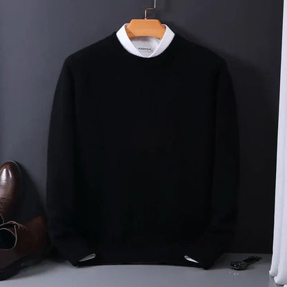 Jakob men's cashmere sweater, classic style