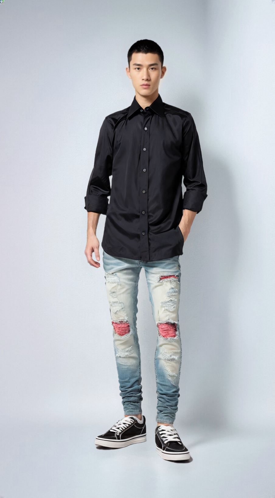 The Beckfor Distressed Jeans