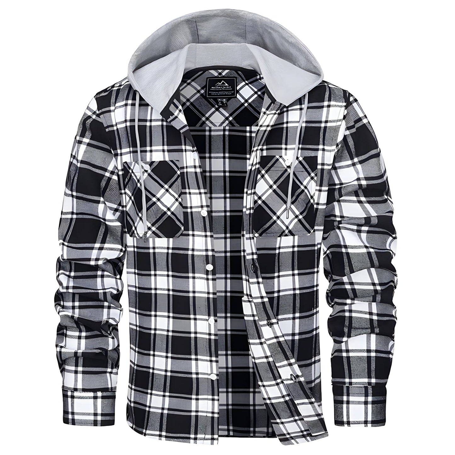 The Beckett Hooded Winter Flannel - Multiple Colors