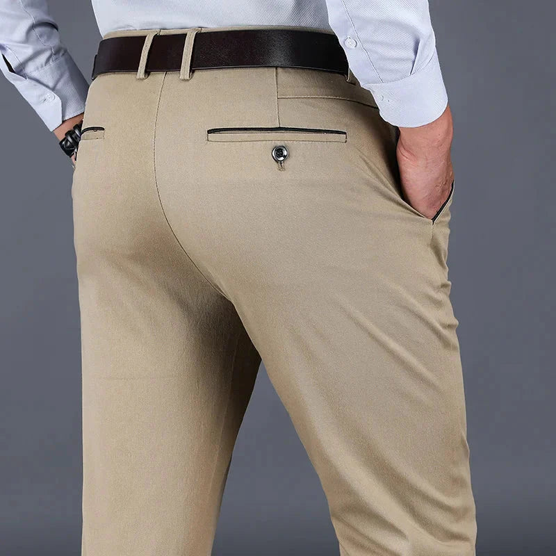 Niklas premium slim-fit suit pants – men