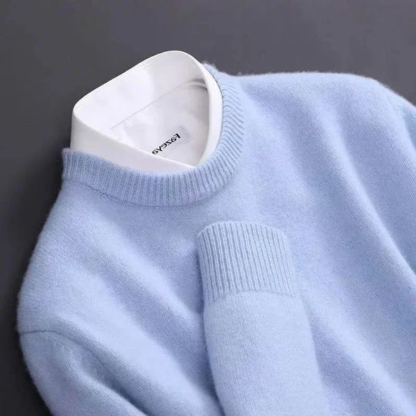 Jakob men's cashmere sweater, classic style