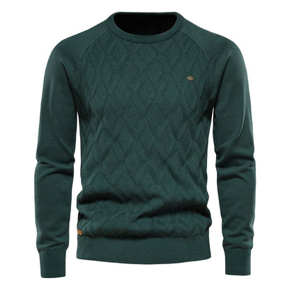 The Jasper Slim Fit Knitted Pullover Sweaters - Multiple Colors