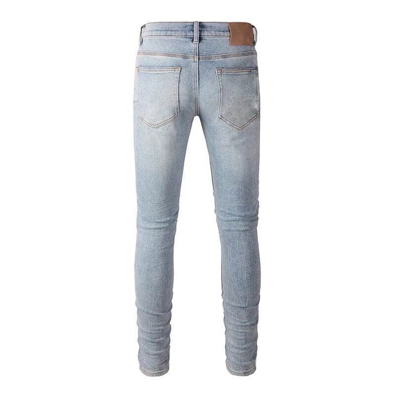 The Bastion Distressed Biker Jeans