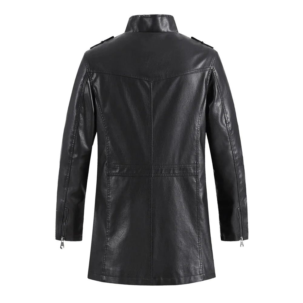 The Caspian Faux Leather Jacket