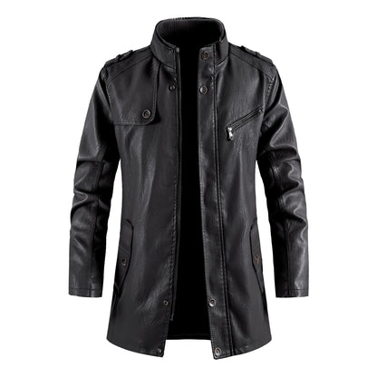 The Caspian Faux Leather Jacket