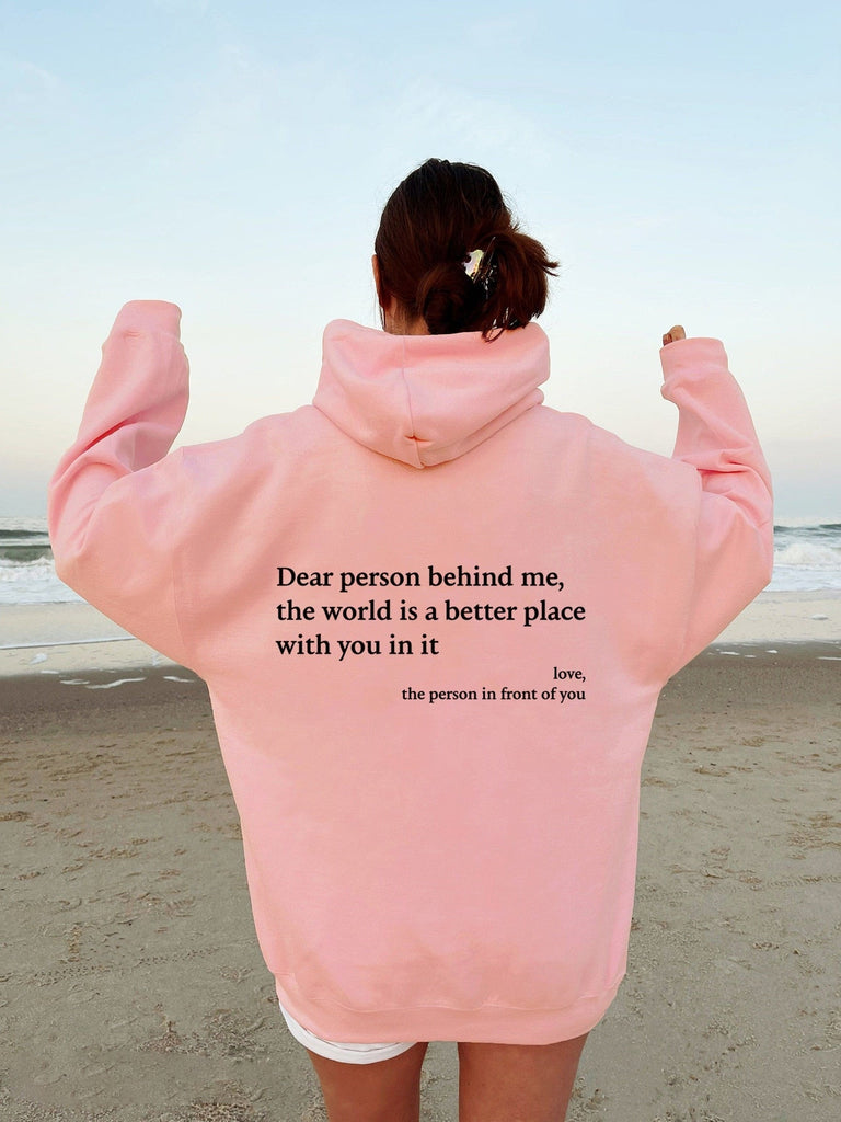 Angel™ - dear person behind me unisex hoodie [last day discount]