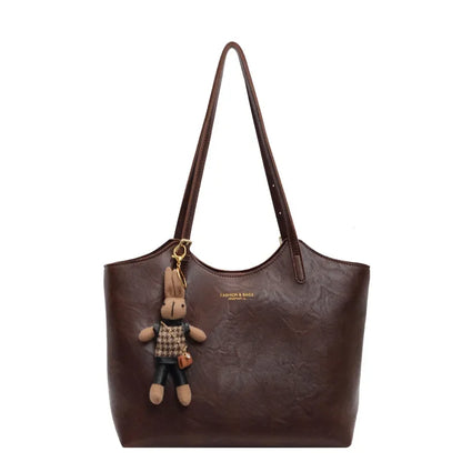 Sienna retro shoulder tote bag in a vintage look