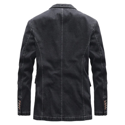 Diego casual denim blazer – men