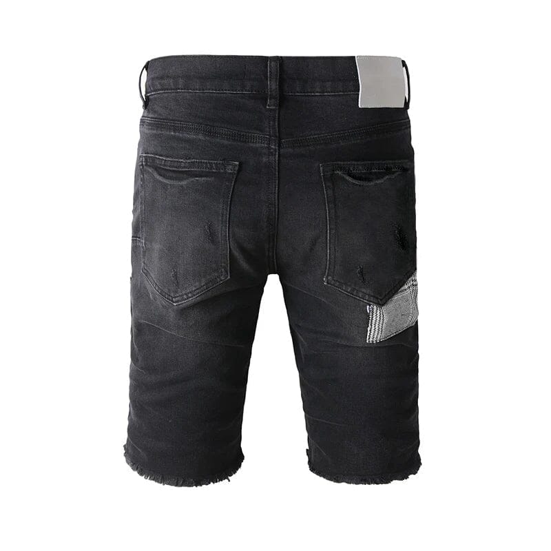 The Drake Distressed Denim Shorts