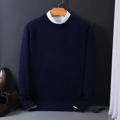Jakob men's cashmere sweater, classic style