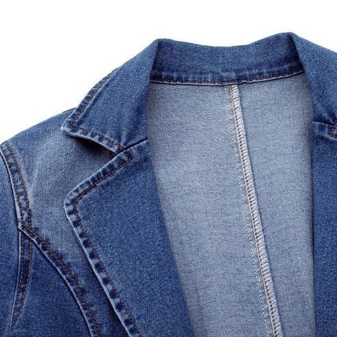 Women's denim jacket with pocket – a denim classic for everyday wear