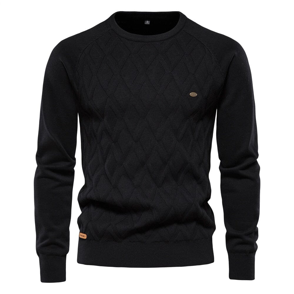 The Jasper Slim Fit Knitted Pullover Sweaters - Multiple Colors