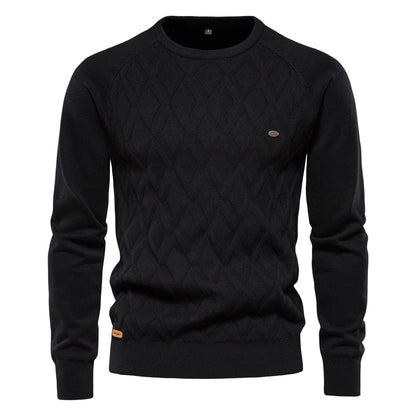 The Jasper Slim Fit Knitted Pullover Sweaters - Multiple Colors