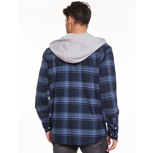 The Beckett Hooded Winter Flannel - Multiple Colors