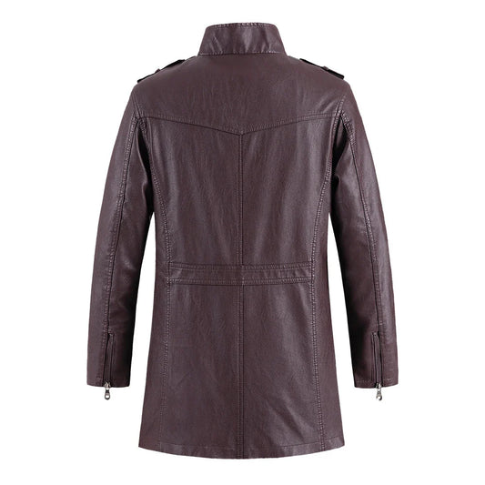 The Caspian Faux Leather Jacket