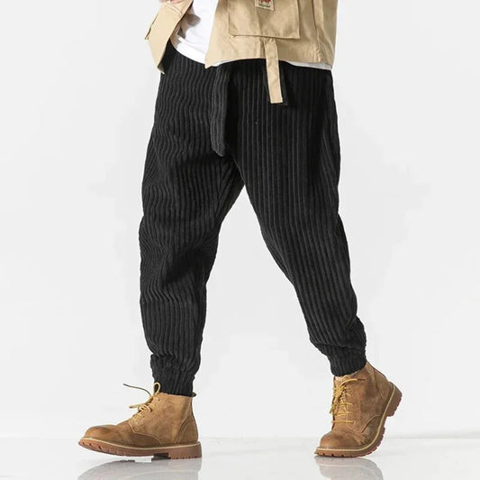 Warm Men'S Winter Corduroy Pants