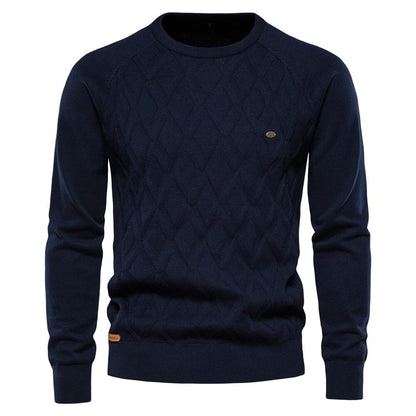 The Jasper Slim Fit Knitted Pullover Sweaters - Multiple Colors