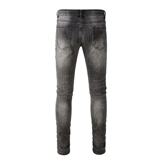 The Blackwell Distressed Biker Jeans