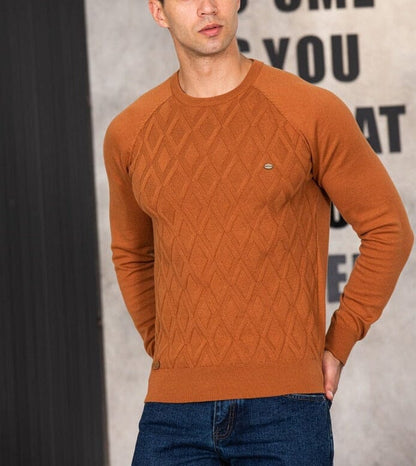 The Jasper Slim Fit Knitted Pullover Sweaters - Multiple Colors