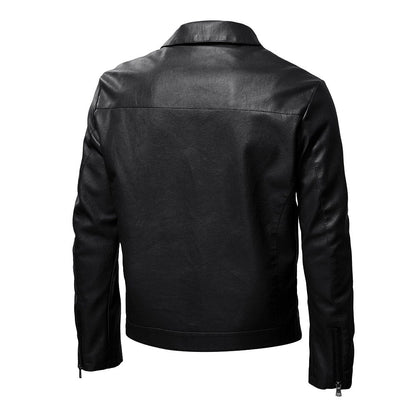 The Kane Faux Leather Biker Jacket - Multiple Colors