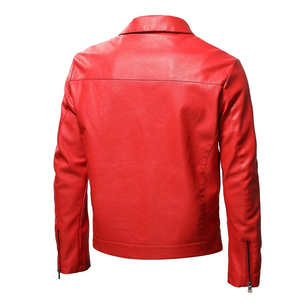 The Kane Faux Leather Biker Jacket - Multiple Colors