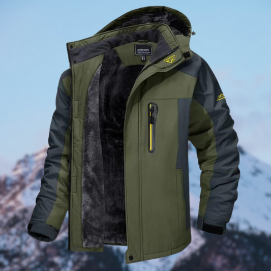 High-quality waterproof winter jacket for men