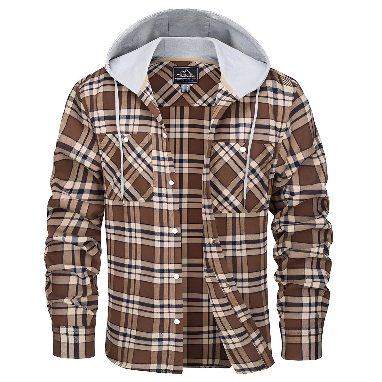 The Beckett Hooded Winter Flannel - Multiple Colors