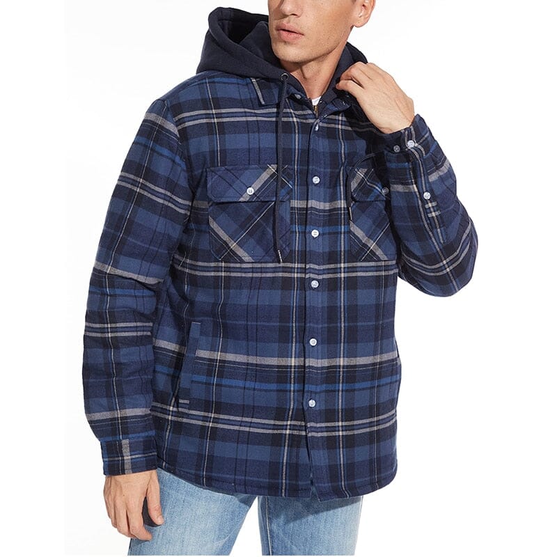 The Griffin Hooded Winter Flannel - Multiple Colors