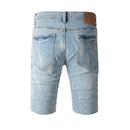 The Winslow Distressed Denim Shorts