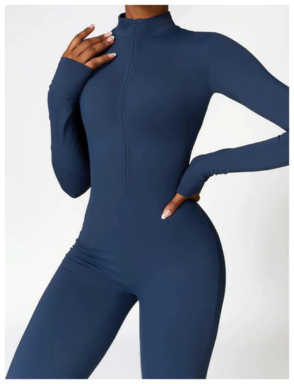 Thermal winter overall with fleece lining
