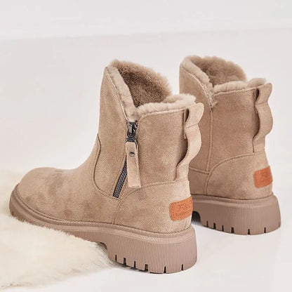 Jayleen velvet plush winter boots – women