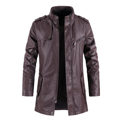 The Caspian Faux Leather Jacket