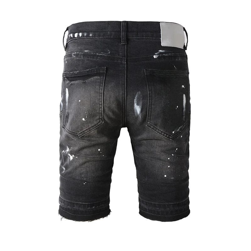 The Jaxon Distressed Denim Shorts