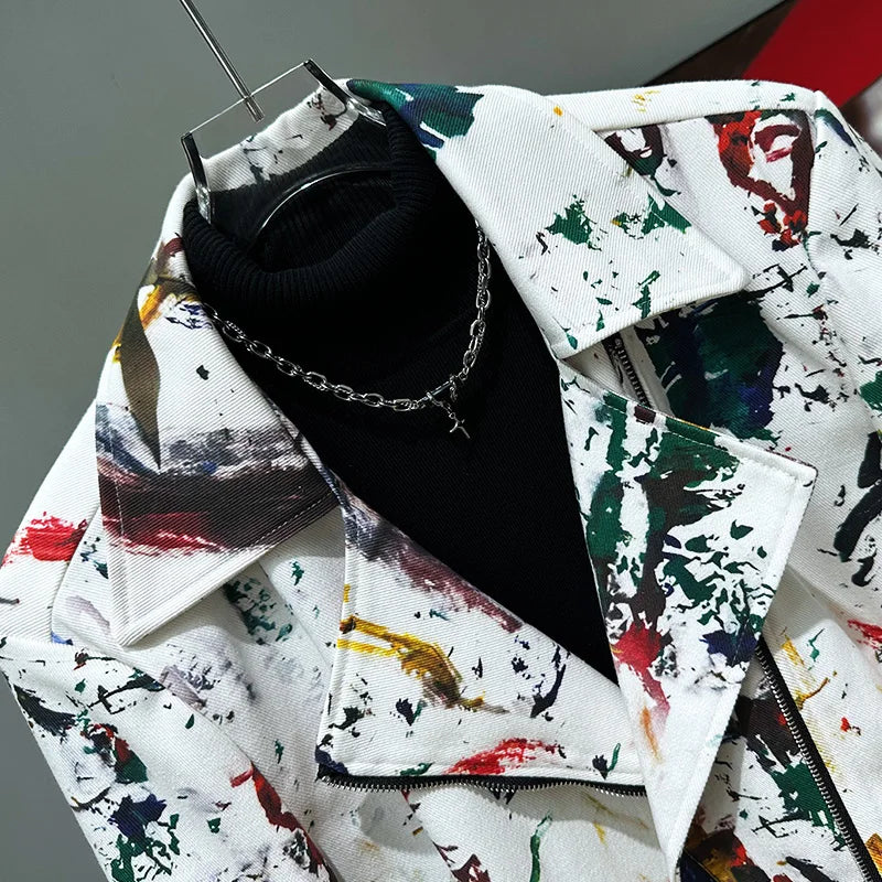 The Radcliffe Graffiti Print Jacket