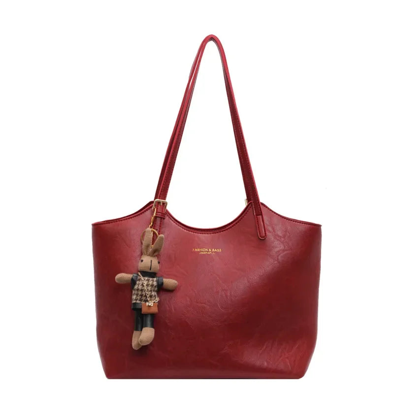 Sienna retro shoulder tote bag in a vintage look