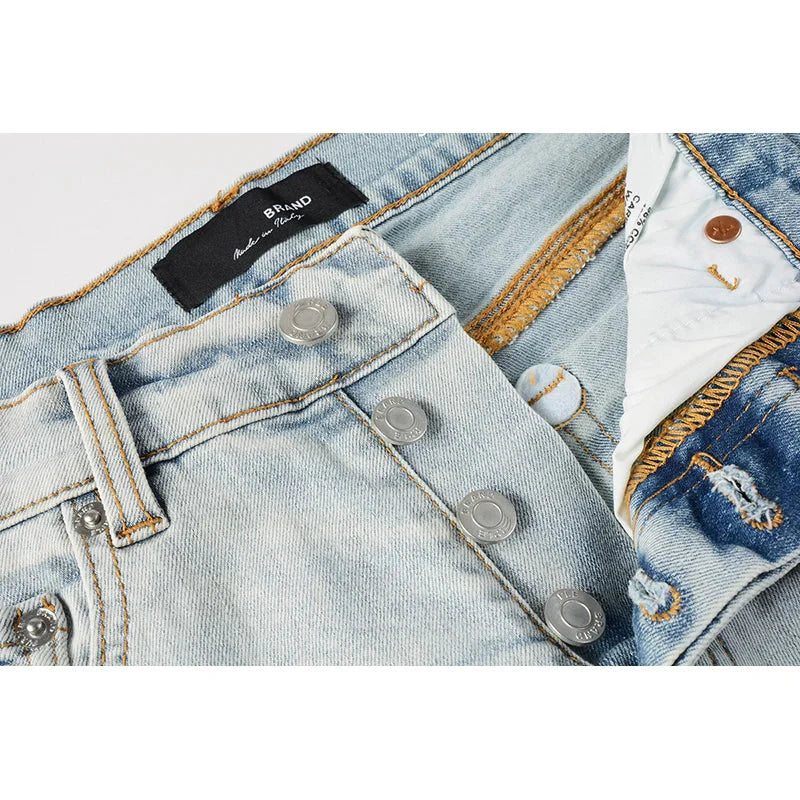 The Roark Denim Shorts