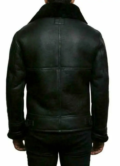 Johann's stylish leather jacket – timeless men's design made of genuine leather