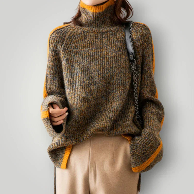 Breseis women's sweater – casual soft knit look